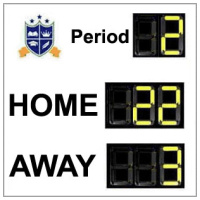 Manual Hockey Scoreboard