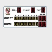 Electronic Baseball Scoreboards